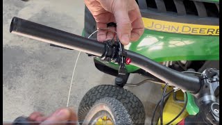 Mountain Bike Front Suspension Remote Lockout Installation [upl. by Yatzeck161]