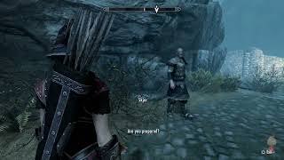 SKYRIM The Companions part 10  The Silver Hand  meet Skjor at nightbecome one with the wolves [upl. by Bogey]