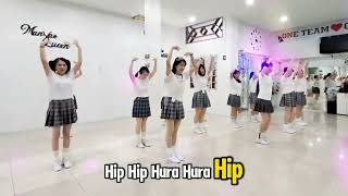 TTY quotHIP HIP HURA HURA CHOREO BY TATA YOUNG DEMO DANCED BY MANYAO™LADIES at TTY DANCE STUDIO [upl. by Toiboid776]