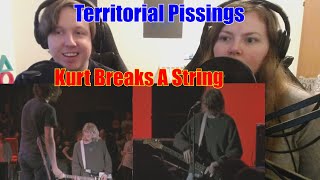 Couple First Reaction To  Nirvana Territorial Pissings Live At The Paramount [upl. by Anilra]