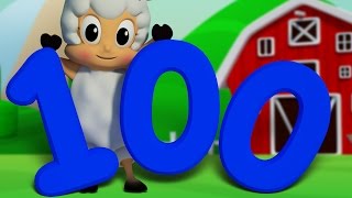 Number Song 1 to 100  Learn To Count  Big Number Song  3D Numbers Rhyme Song by Farmees [upl. by Aliehs]