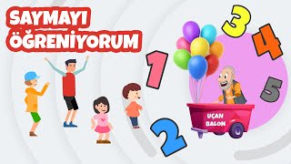 Sayıları Öğreniyorum Baloncu Amca Şekerci Abla Simitçi Amca ile Çocuk Eğitici Çocuk Şarkısı [upl. by Auqinahs]