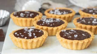 Chocolate Tarts Recipe [upl. by Ycnan]