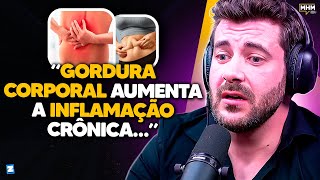 GORDURA CORPORAL piora INFLAMAÇÃO com Lincoln Almeida  PODCAST do MHM [upl. by Jacintha]