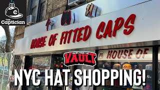 NEW YORK CITYS BEST FITTED HAT SHOPPING EXPERIENCE 4uCaps MASSIVE New Era Fitted Hat Inventory [upl. by Hanimay]