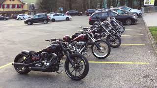 Harley Davidson Breakout Friends Meeting Trimbach 170316 [upl. by Yecats]