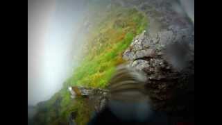 Aonach Eagach ridge Am Bodach descent [upl. by Elmira671]