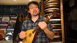 Folkfriends Renaissance Cittern 4 courses 9 strings [upl. by Kciregor]