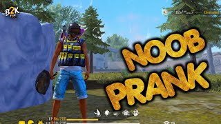 B2K Fan THE NOOB ADAM PRANK WITHOUT WEAPON SKINS [upl. by Nowtna37]