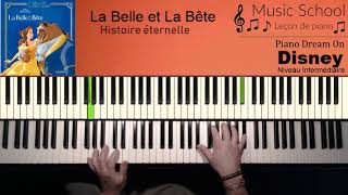 Leçon de piano  Histoire éternelle  La belle et la bête [upl. by Menken348]