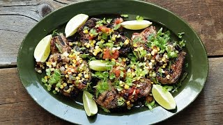 Pork and Salsa with Homemade Hatch Chile and Corn Salsa [upl. by Ebbie]