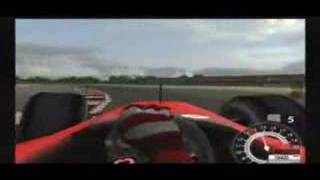 Lap of MagnyCours on PS2 F1 05 [upl. by Meit]