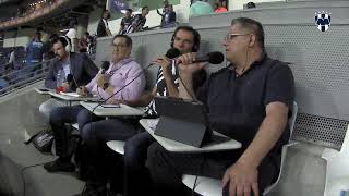 En vivo y en la cancha jornada 13Rayados vs Santos [upl. by Gnoht]