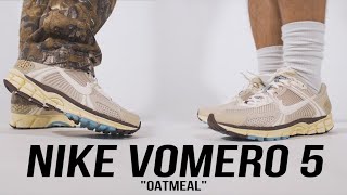 NIKE VOMERO 5 quotOATMEALquot REVIEW amp ONFEET  THE MOST UNDERRATED NIKE SNEAKER [upl. by Kendy]