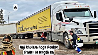 150 Feet Fake or True  How much Double Trailer LCV Length in Canada  672 [upl. by Leacock123]