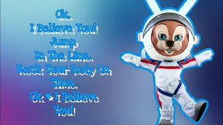 Space Bunny Performs quotJump In The Linequot By Harry Belafonte Lyrics  The Masked Singer [upl. by Edd]