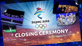 CLOSING CEREMONY  BEIJING 2022 WINTER OLYMPICS HIGHLIGHTS  Meet The World NOW [upl. by Emmery21]