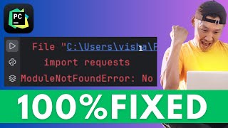 Fix Module Not Found Error in PyCharm ModuleNotFound Error 2024 [upl. by Llehsad]