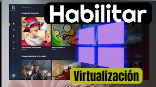 3 Pasos Activar la virtualización VT en Windows 11 Habilitar la Virtualización en mi PC 2022 [upl. by Helena]