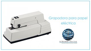 Grapadora eléctrica para papel [upl. by Anissej]