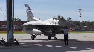 181022  Swamp Fox F16 pilots return from Southwest Asia deployment [upl. by Sliwa466]