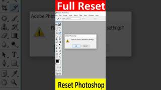 photoshop 7 0 reset  Photoshop Reset  Photoshop Full Reset  Preference Restore in Photoshop [upl. by Oyr]