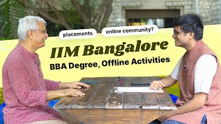 All About IIM Bangalores BBA Programme  Chairperson Prof Suresh Bhagavatula bbadbeiimb [upl. by Emmalyn161]