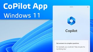 windows11 Copilot App  Tosnosh Tech [upl. by Adnuahsar]