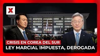 Ley Marcial en Corea del Sur  NewsX [upl. by Analat916]