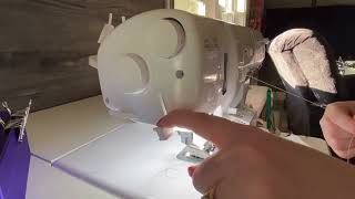 How to thread for a rolled hem on you Babylock Serger [upl. by Annez418]