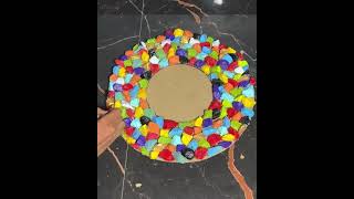 Stone craft idea A handmade statementPiece stonecraft crafts DIY reusing [upl. by Yellas217]