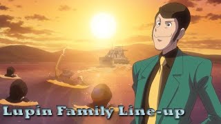 Luke Looks at Lupin III  Lupin Family Line Up [upl. by Hoem874]