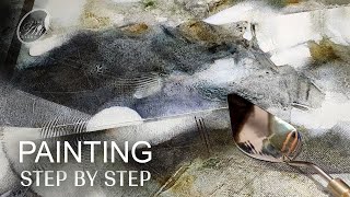 Abstract Painting for Beginners Acrylic  Easy Step by Step Tutorial  Abstract 28 [upl. by Ximenez]