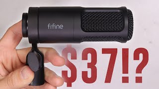 Fifine K669 Dynamic Mic Review  Test vs XM8500 SM58 Podmic SM7b U87 [upl. by Asirral178]