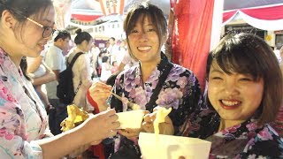 世界最大級の盆踊り ジョホールバル盆踊りにて【vlog】The World Biggest quotBonquot Festival in Johor Bahru Japanese Food Market [upl. by Sunny]