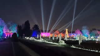 Trentham Gardens Christmas Lights 🎄 2022 [upl. by Sisile]