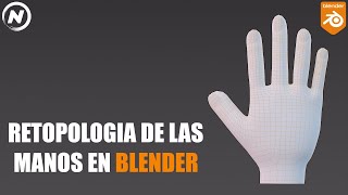 Curso Blender 40  Modelado las Manos [upl. by Sixla554]