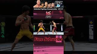 Bruce Lee vs Chan Sung Jung shorts UFC 4 UFCK1 [upl. by Barboza]