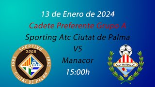 Cadete Atc vs Manacor [upl. by Boaten]