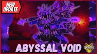 Dungeon quest  Abyssal Void nightmare speed run [upl. by Rape]