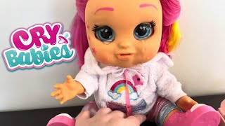 Cry Babies 👶🏼 First Emotions ❤️ Dreamy Doll UNBOXING and PLAYING 😁 [upl. by Yliak287]