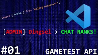 01  Chat Ranks mojangminecraft GAMETEST FRAMEWORK TUTORIAL GER [upl. by Press]