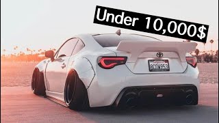 The 10 BEST BUDGET RWD Sport Cars for Under 10k [upl. by Ellenrahc]