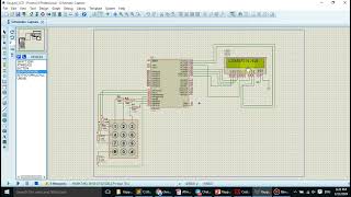 15 Examples of Interfacing Keypad to AVR Microcontrollers using CodeVision and Proteus [upl. by Margalo377]