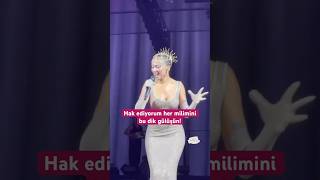 Melike Şahin Bedelini Ödedim liveconcert music song concert [upl. by Iznyl]