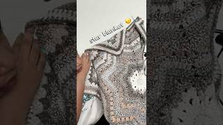 CROCHETING My First Blanket 🤭crochet diy craft [upl. by Fairleigh]