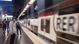 RER A au Val de Fontenay  MI 2N et MI 09 [upl. by Solakcin214]