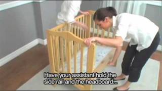 Delta Portable Crib Assembly Instructions [upl. by Cairns]