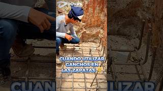 👷‍♂️CUANDO USAR GANCHOS EN ZAPATAS [upl. by Nitneuq848]