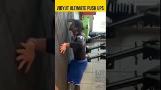 Vidyut Jamwal Ultimate Push Ups Challenge 360° Back Hand Push Up Shorts Blockbuster Battes [upl. by Arhez]